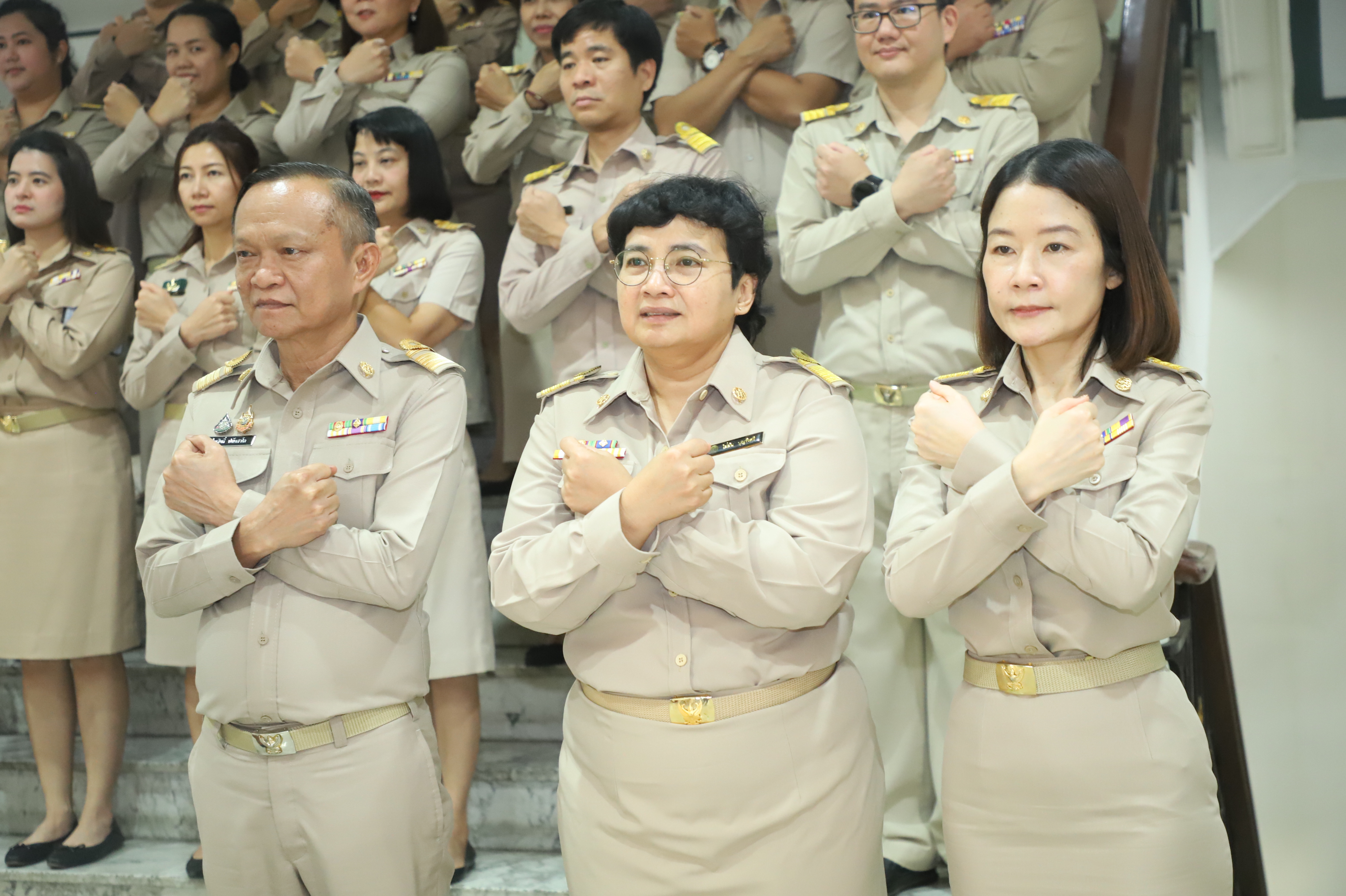 title - สกม. ประกาศเจตนารมณ์เป็นองค์กรคุณธรรม ประจำปีงบประมาณ พ.ศ. 2569 พร้อม แสดงออกเชิงสัญลักษณ์และแสดงเจตนารมณ์ไม่รับของขวัญและของกำนัลทุกชนิดจากการปฏิบัติหน้าที่ (No Gift Policy)